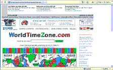 website of the month january 2007 Gold Award worldtimezone American Association Of Webmasters