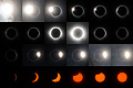Total Solar Eclipse phases from totality to the fourth contact in Mazatlan, Mexico worldtimezone world time zone