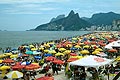 Ipanema beach during Carnival Rio Brazil
