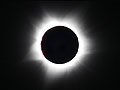 Sun's corona during Total solar eclipse in Exmouth, Australia worldtimezone world time zone